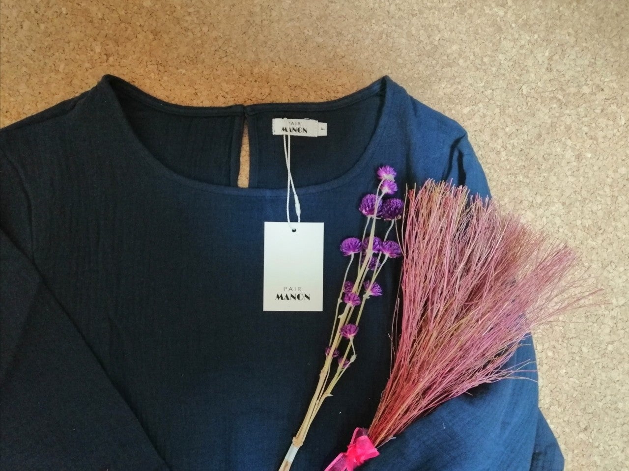 ダブルガーゼのワンピースを部屋着にリピート買い