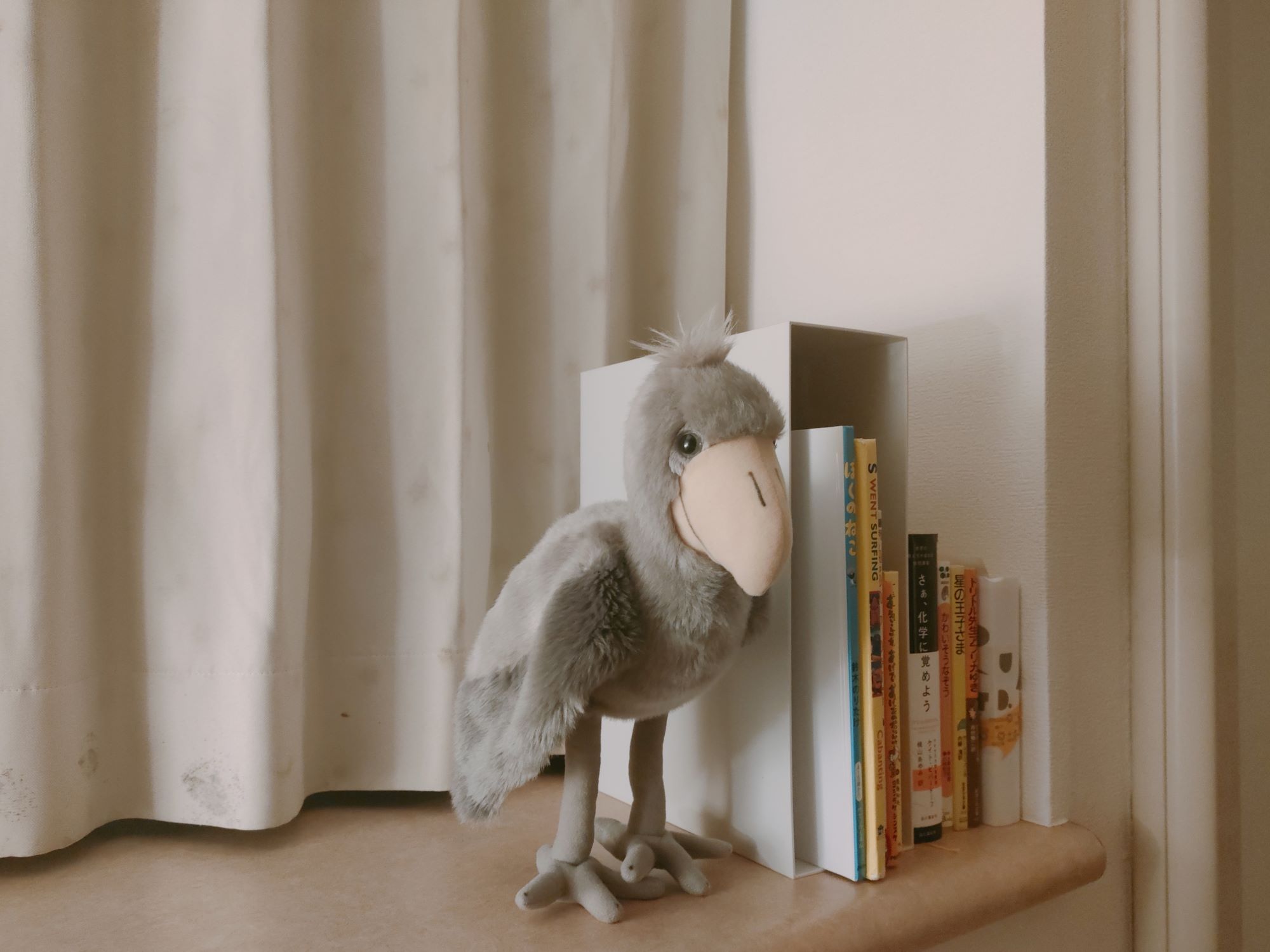 ぬいぐるみ グレー カード付き※箱無し Amazon.co.jp: サンレモン フラッフィーズ ハト GY S 12×19×15cm